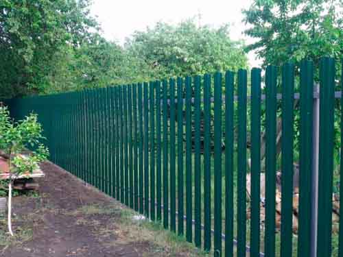 Паркан зі штахетника